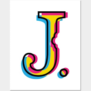 Just the letter J. Posters and Art